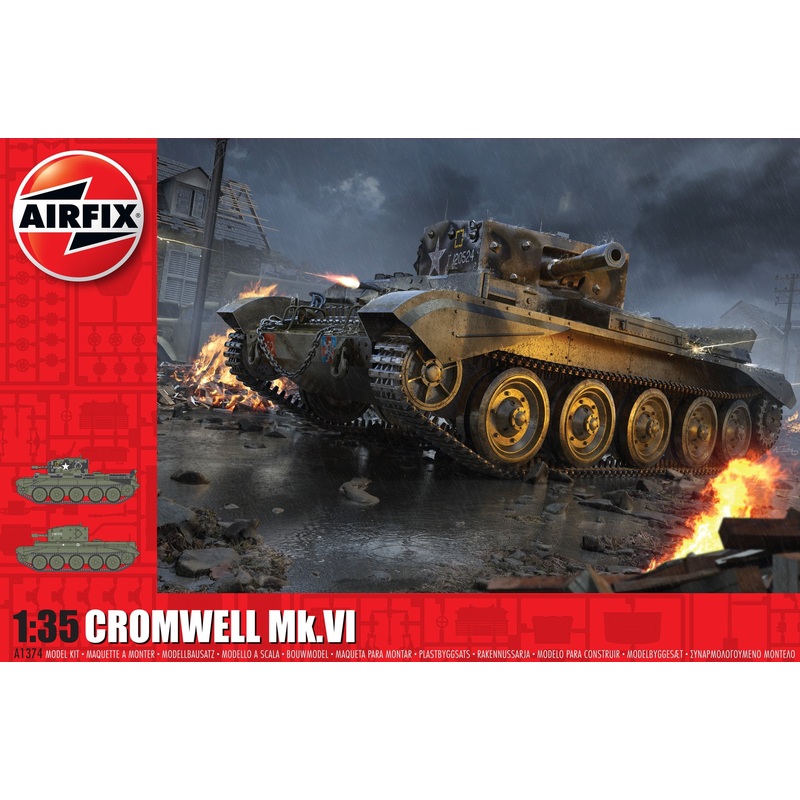 1/35 Scale AIRFIX Cruiser Mk.VIII A27M Cromwell Mk.VI
