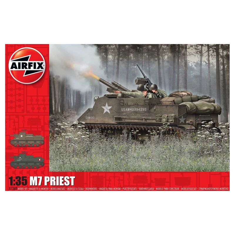 1/35 Scale AIRFIX WW2 US M7 Priest