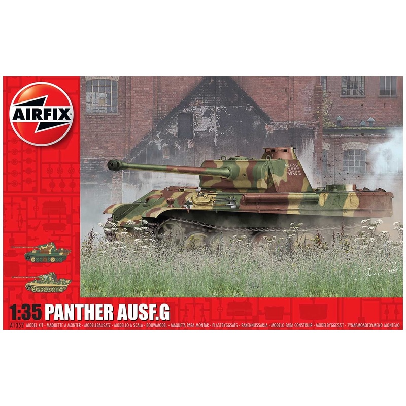 Airfix 1/35 scale WW2 German  Panther AUSF.G Panzerkampfwagen V tank