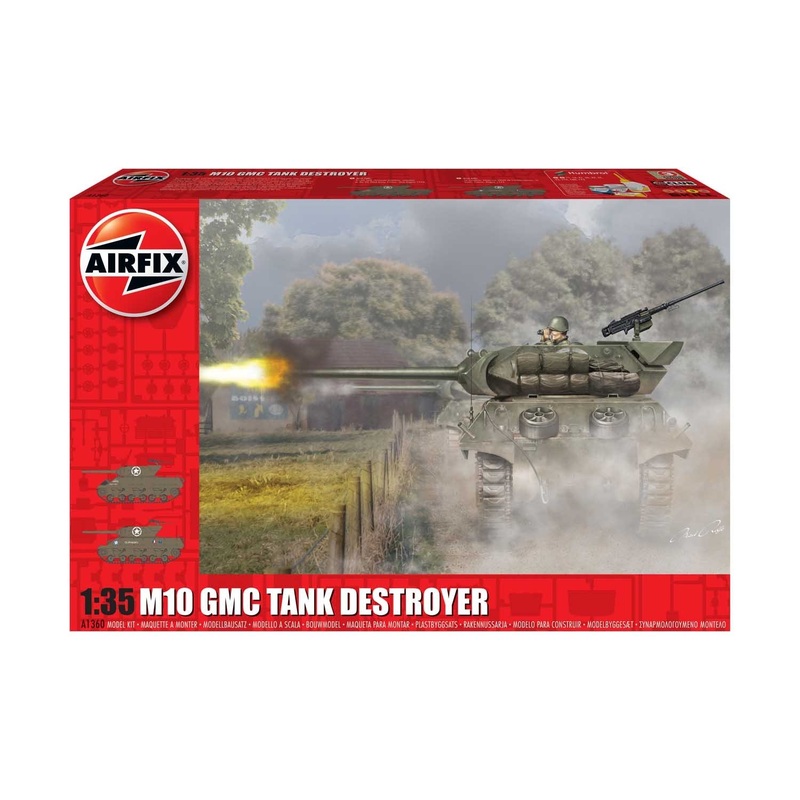 Airfix 1/35 scale WW2 M10 GMC Military Vehicle (U.S. Army)