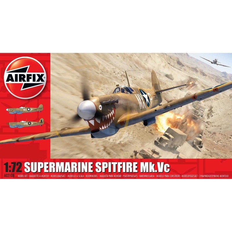 Airfix 1/72 Scale WW2 British RAF Supermarine Spitfire Mk.Vc