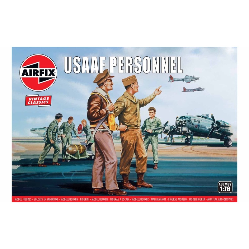 Airfix 1/72 Scale WW2 USAAF Personnel