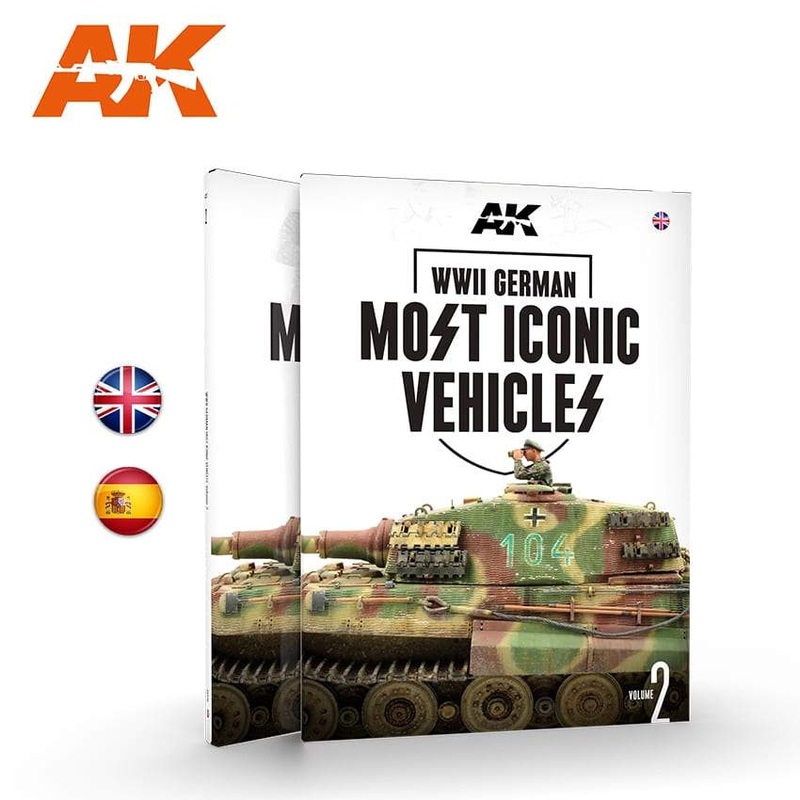 AK Interactive Book – WWII GERMAN MOST ICONIC SS VEHICLES. VOLUME 2