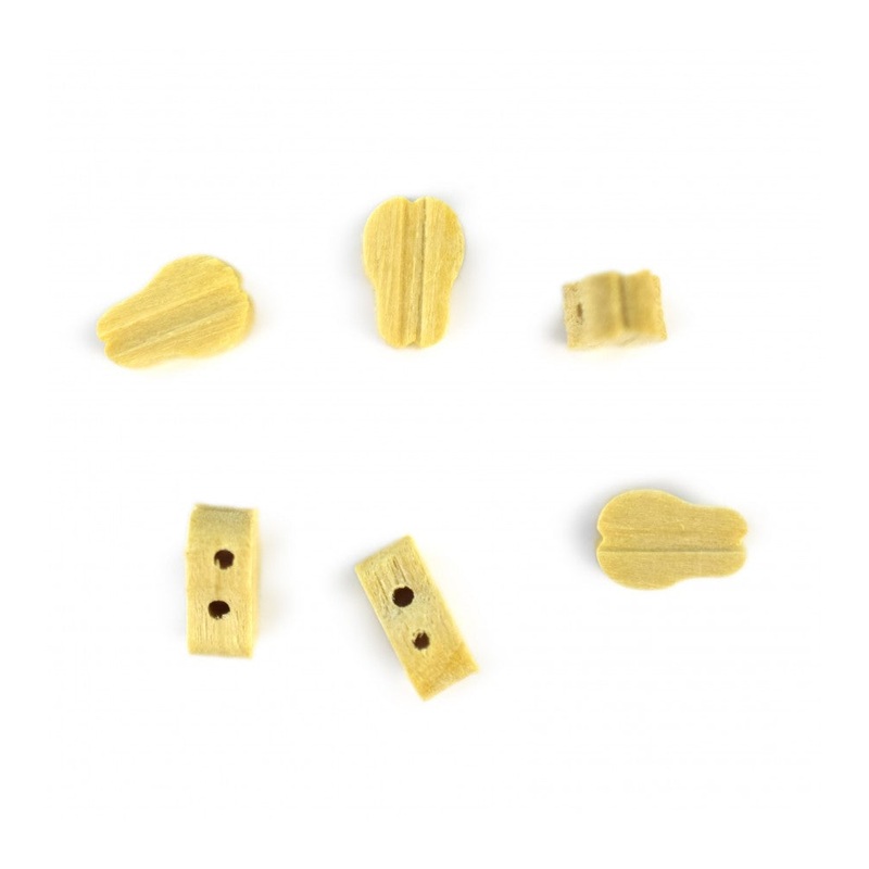 ARTESANIA ACCESSORIES SINGLE BLOCK 2 HOLES 7mm (6 pieces)