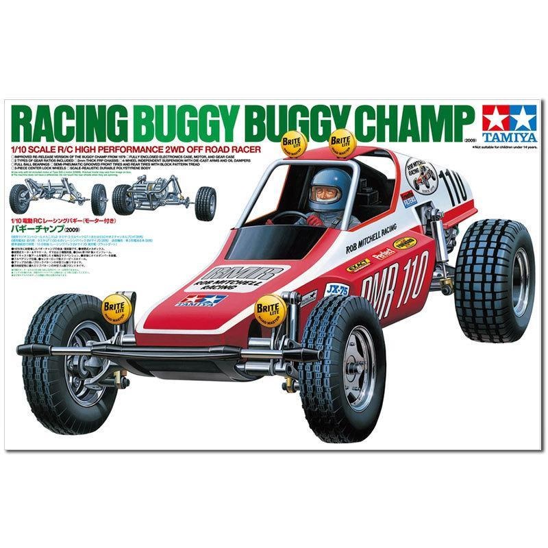 Buggy Champ Off Road Racer 1:10 Scale – Tamiya Radio Control Kit