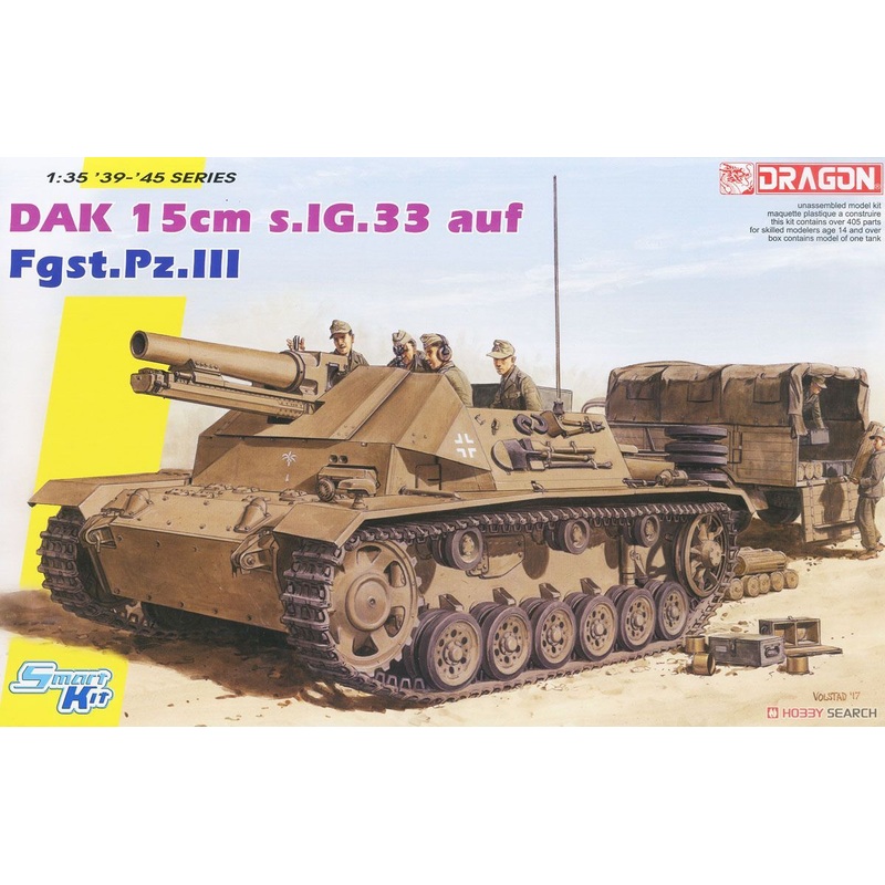 Dragon 1/35 scale /35 15CM SIG 33 AUF FAHRGESTELL