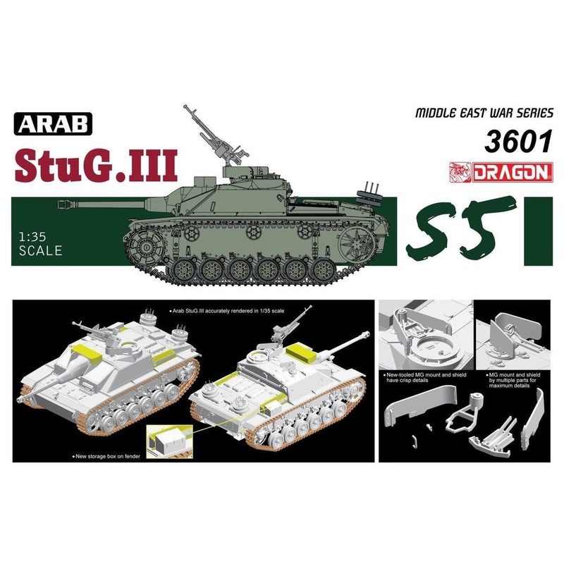 Dragon 1/35 scale ARAB STUG.III AUSF G
