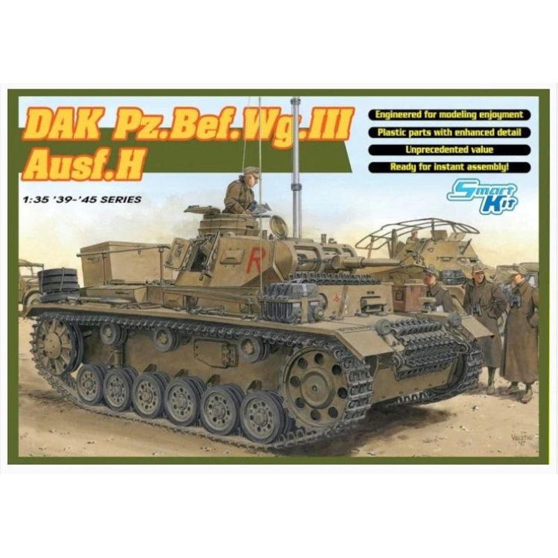 Dragon 1/35 scale DAK PZ.BEF.WG III AUSF H