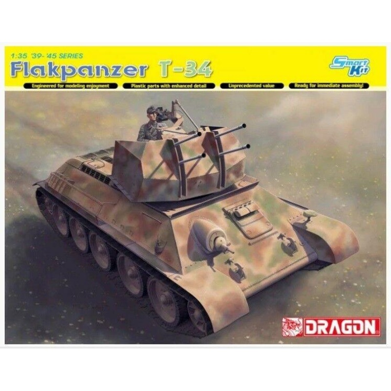 Dragon 1/35 scale FLAKPANZER T-34 (R)