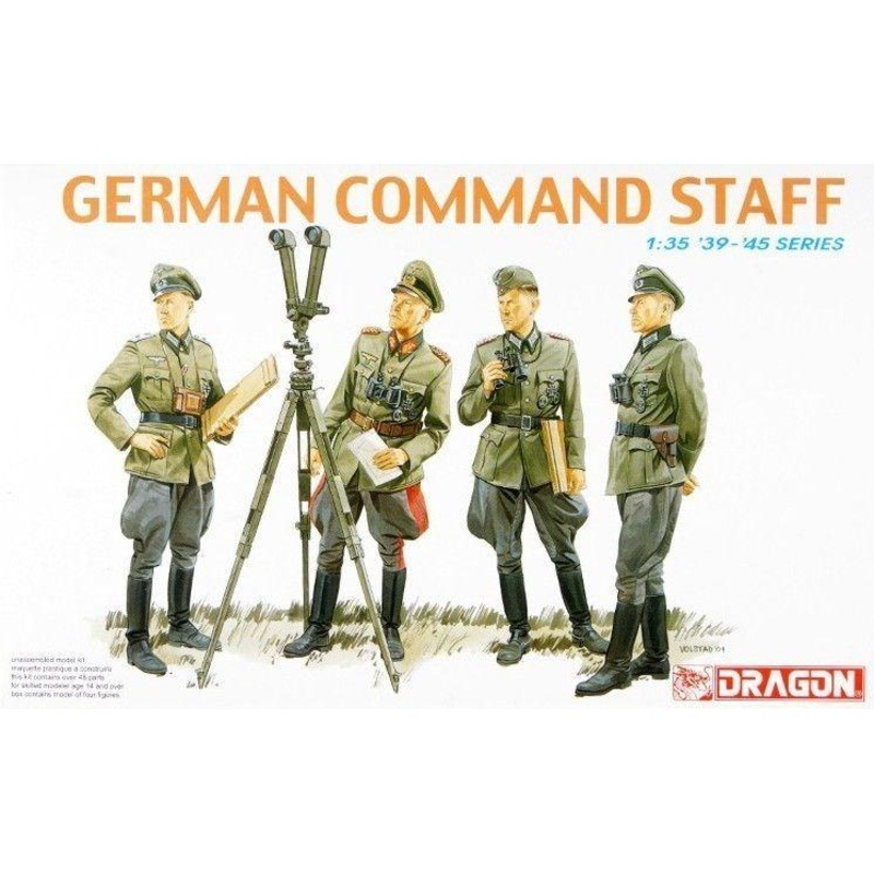 Dragon 1/35 scale GERMAN COMMAND STAFF