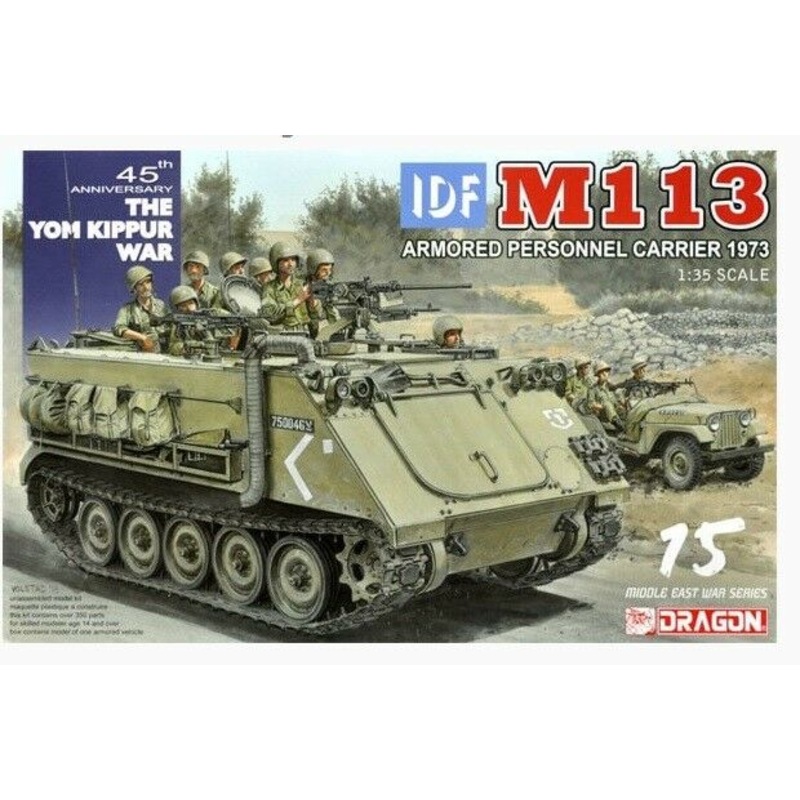 Dragon 1/35 scale IDF M113 APC ZELDA – YOM KIPPUR WAR 1973