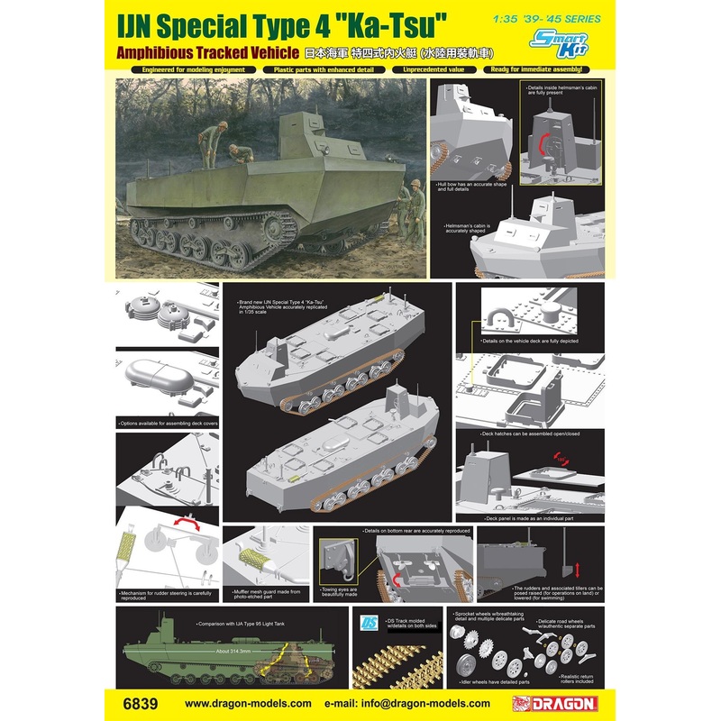 Dragon 1/35 scale IJN SPECIAL TYPE 4 KA-TSU