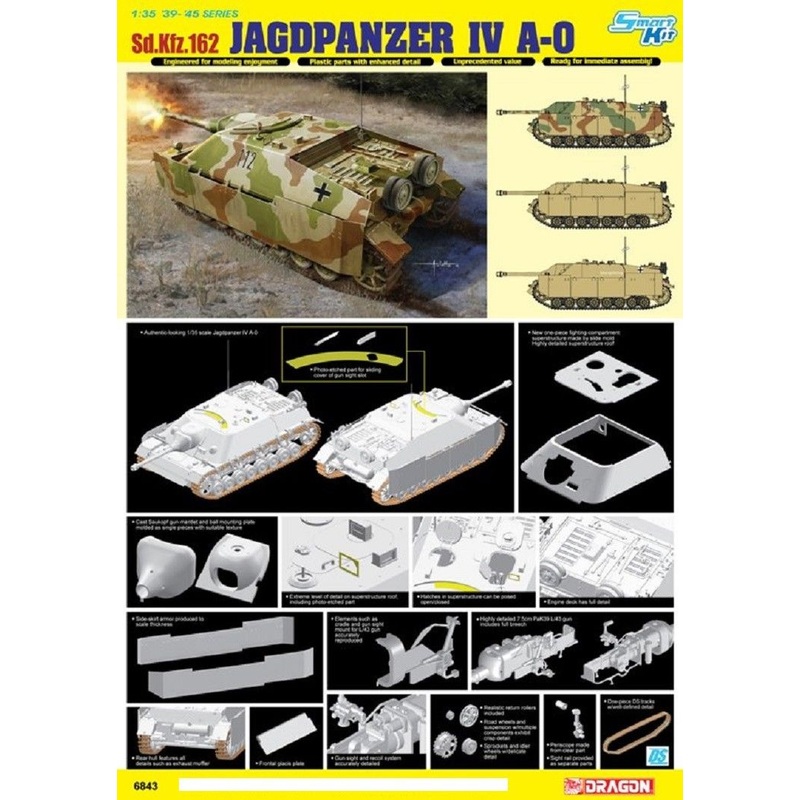 Dragon 1/35 scale JAGDPANZER IV L/70 A-0