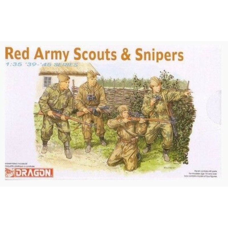 Dragon 1/35 scale WW2 Soviet Red Army Scouts and Snipers