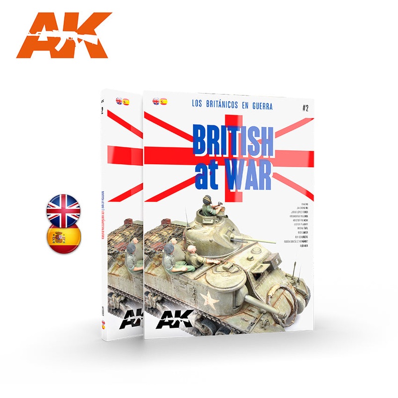 AK Interactive Book BRITISH AT WAR LOS BRITNICOS EN GUERRA VOL.2
