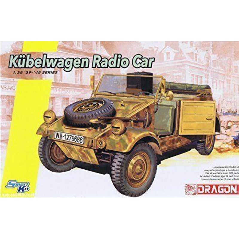 Dragon 1/35 Kubelwagen Radio Car – model kit