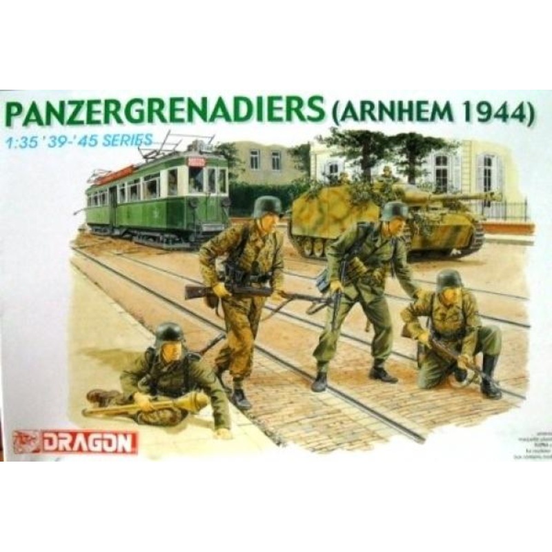 Dragon 1/35 Panzergrenadiers (Arnhem 1944) # 6161 – Plastic Model Kit