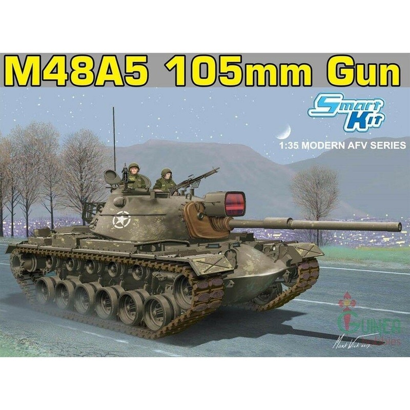 Dragon 1/35 scale M48A5 105MM GUN