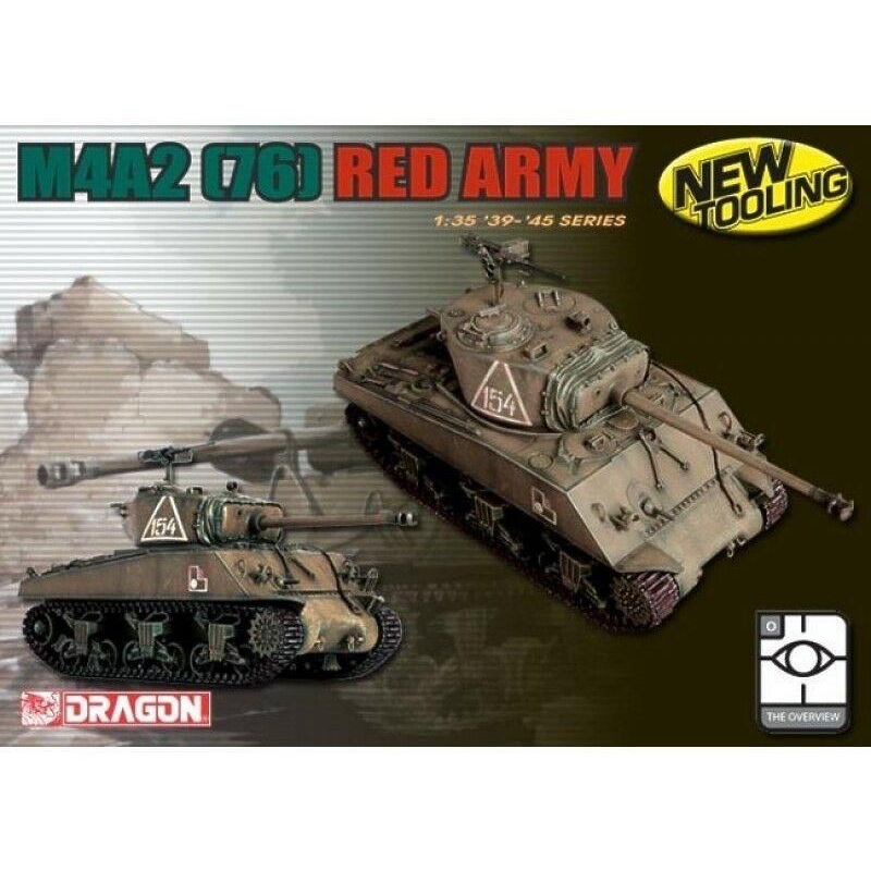 Dragon 1/35 scale M4A2 (76) RED ARMY