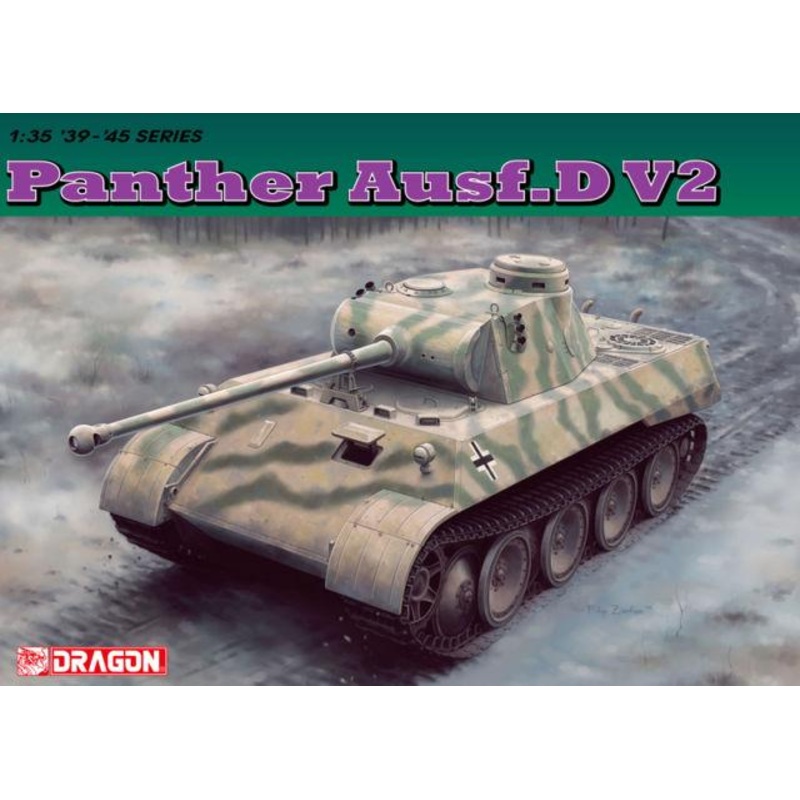 Dragon 1/35 scale PANTHER AUSF.D V2