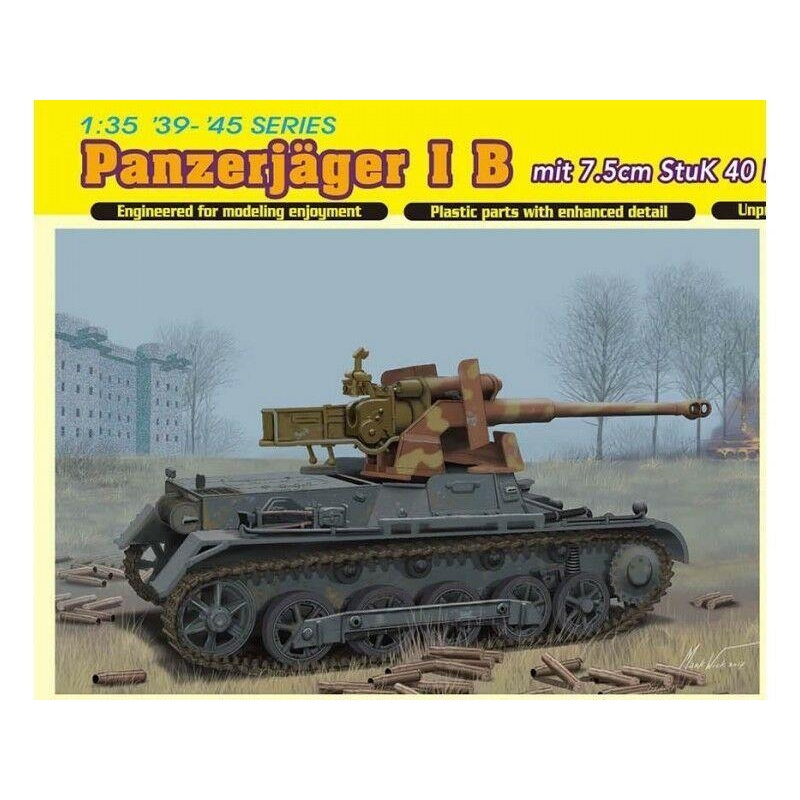 Dragon 1/35 scale PANZERJAGER IB MIT STUK 40 L/48(SMART KIT)