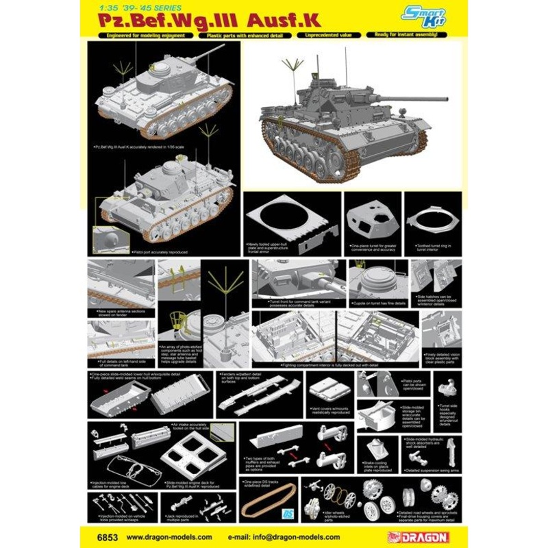 Dragon 1/35 scale PZ.BEF.WG.III AUSF K