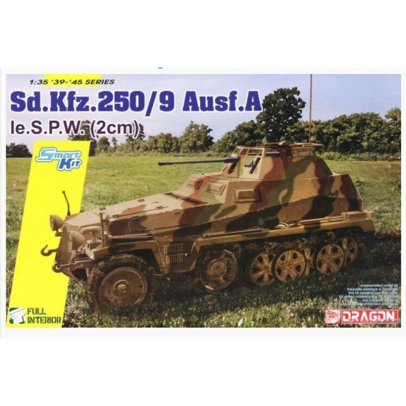 Dragon 1/35 scale SD.KFZ.250/9 AUSF A LE SPW 2cm