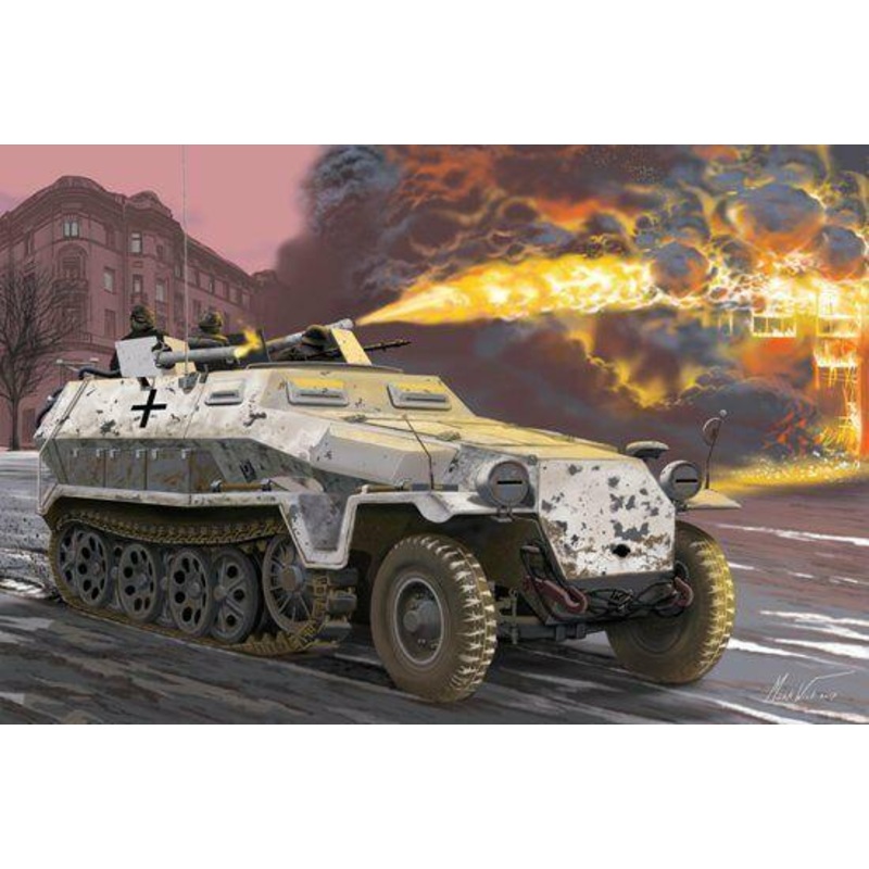 Dragon 1/35 scale SD.KFZ.251/16 AUSF.C FLAMMPANZERWAGEN