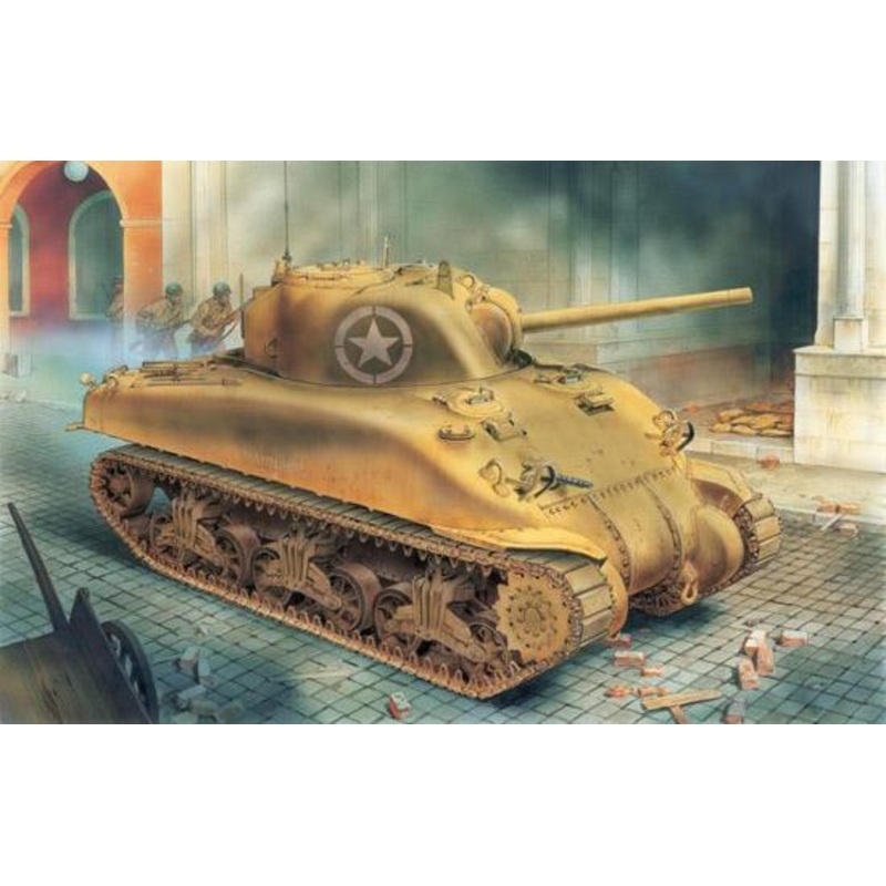 Dragon 1/35 scale US M4A1 DV with Magic Tracks