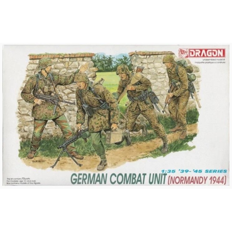 Dragon 1/35 Scale WW2 German Waffen SS (figures)
