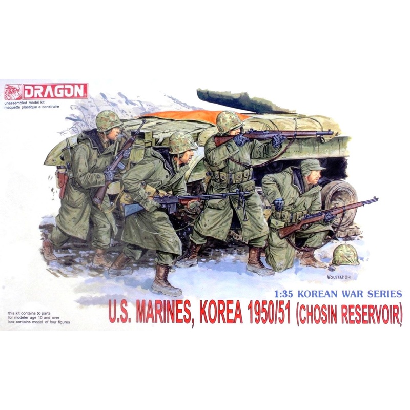 Dragon 1/35 U.S. Marines Korea 1950/51 Chosin 70th Anniversary of Korean War