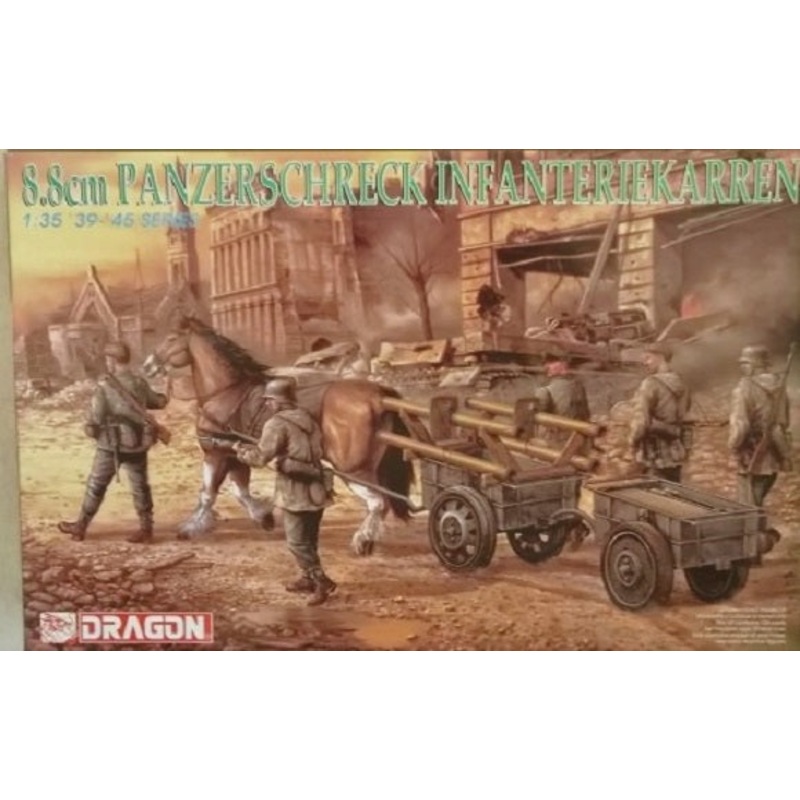 Dragon 1/35 WW2 German 8.8CM PANZERSCHRECK team