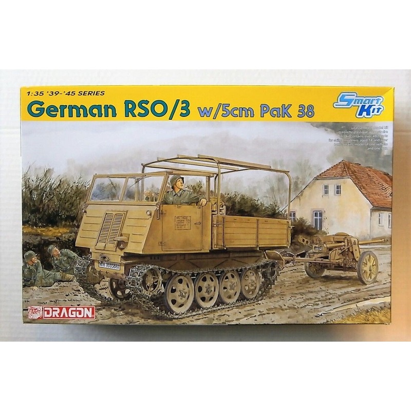 Dragon 1/35 WW2 German RSO/03W/5CM PAK 38