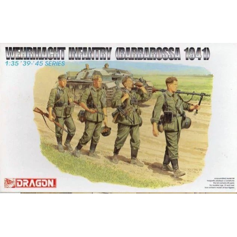 Dragon 1/35 WW2 GERMAN WEHRMACHT INFANTRY (BARBAROSSA ’41)