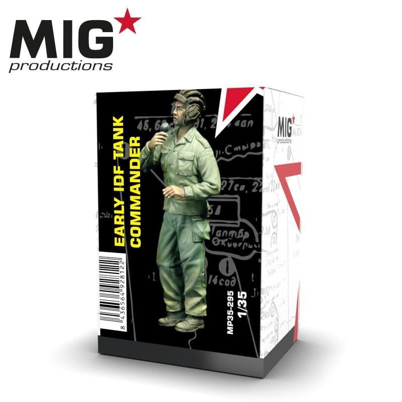 EARLY IDF TANK COMMANDER 1/35 scale resin model kit