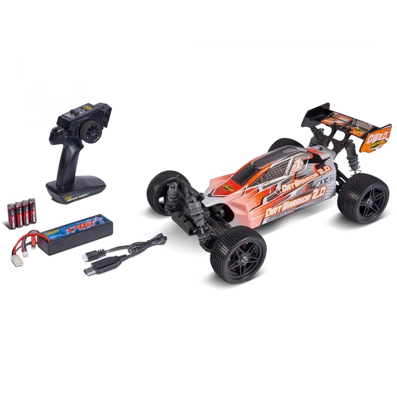 CARSON R/C 1:10 scale X10 Dirt Warrior Sport 2.0 100% RTR car model