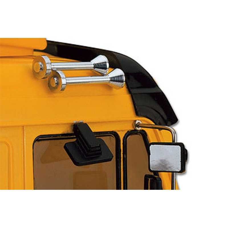 CARSON R/C 1:14 Truck Mirror & Horn Set (for Tamiya Trucks)