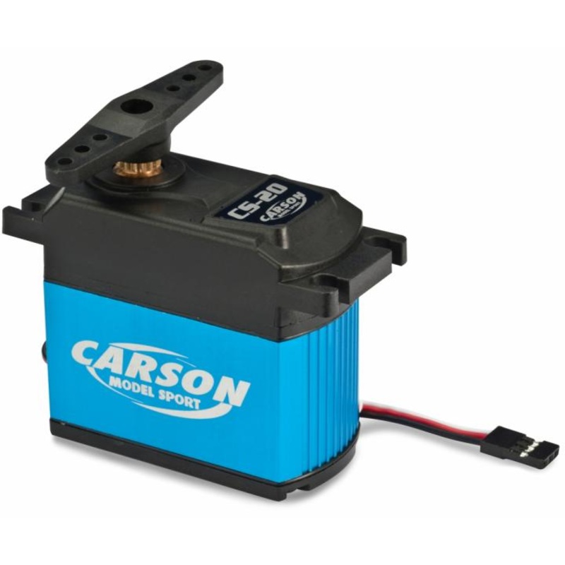 CARSON R/C Servo CS-20 – 20Kg / JR-Connector Metal Gear