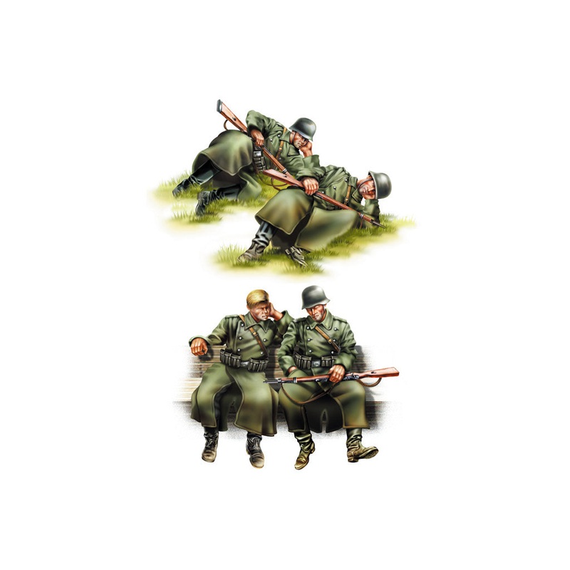 Hobbyboss 1:35 – German Infantry – Taking a Rest