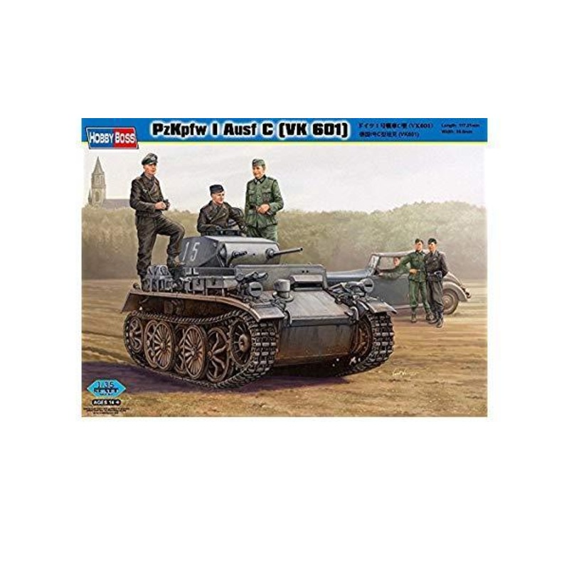 Hobbyboss 1:35 – Pzkpfw I Ausf C (VK 601)