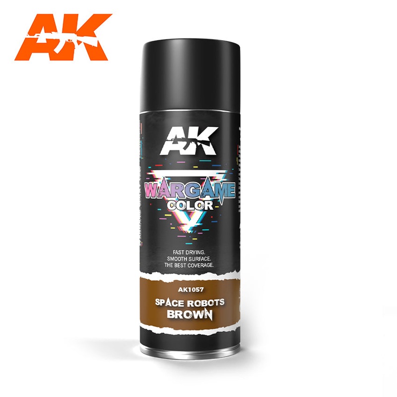 AK Interactive Space Robots Brown WARGAME Spray 400ml