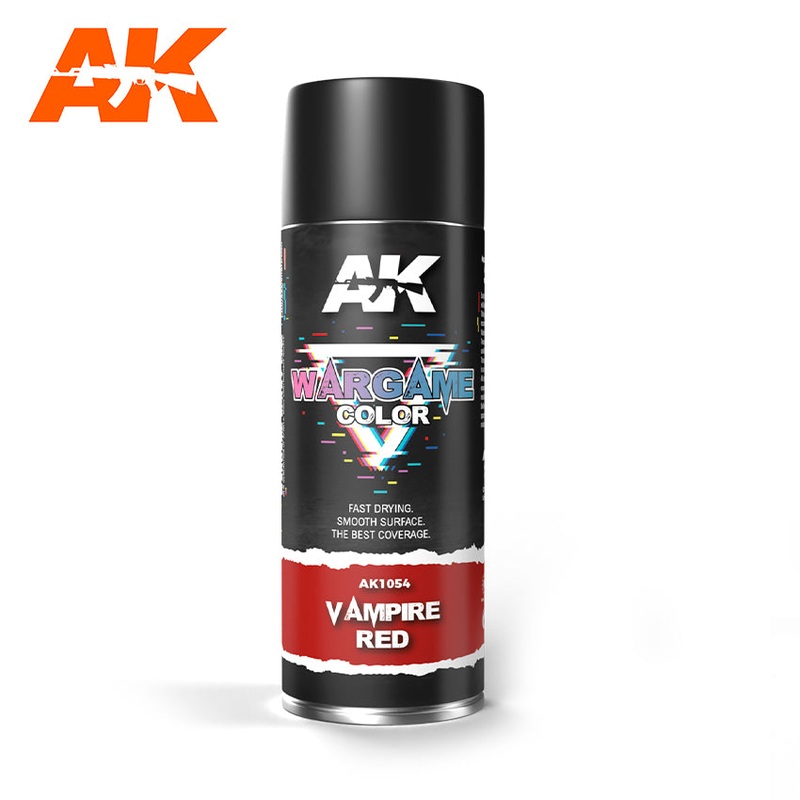 AK Interactive Vampire Red WARGAME Spray 400ml