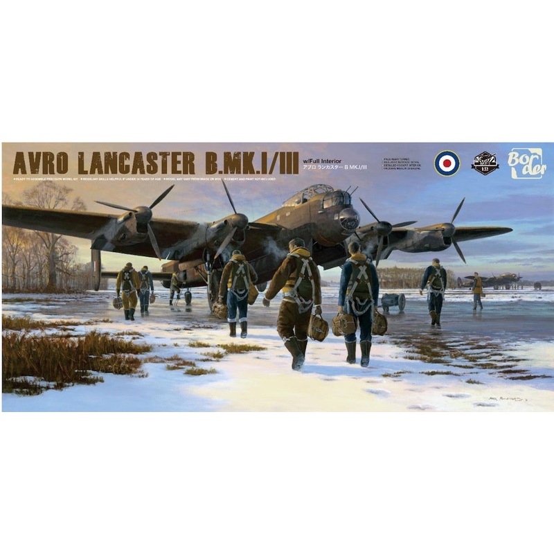 Border Models 1/32 WW2 RAF Avro Lancaster B. Mark I / III bomber