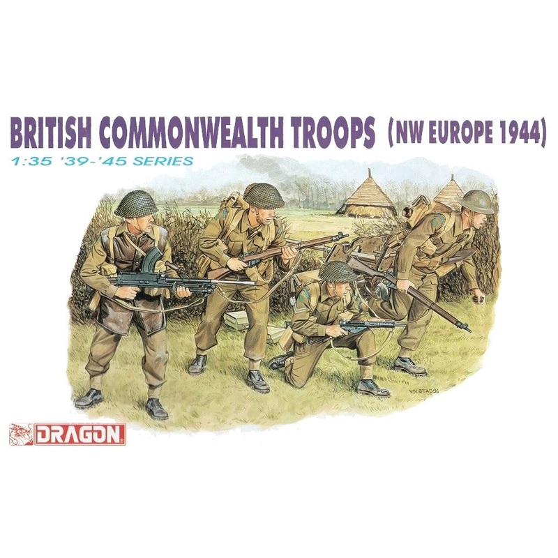 DRAGON 1/35 scale WW2 BRITISH COMMONWEALTH TROOPS