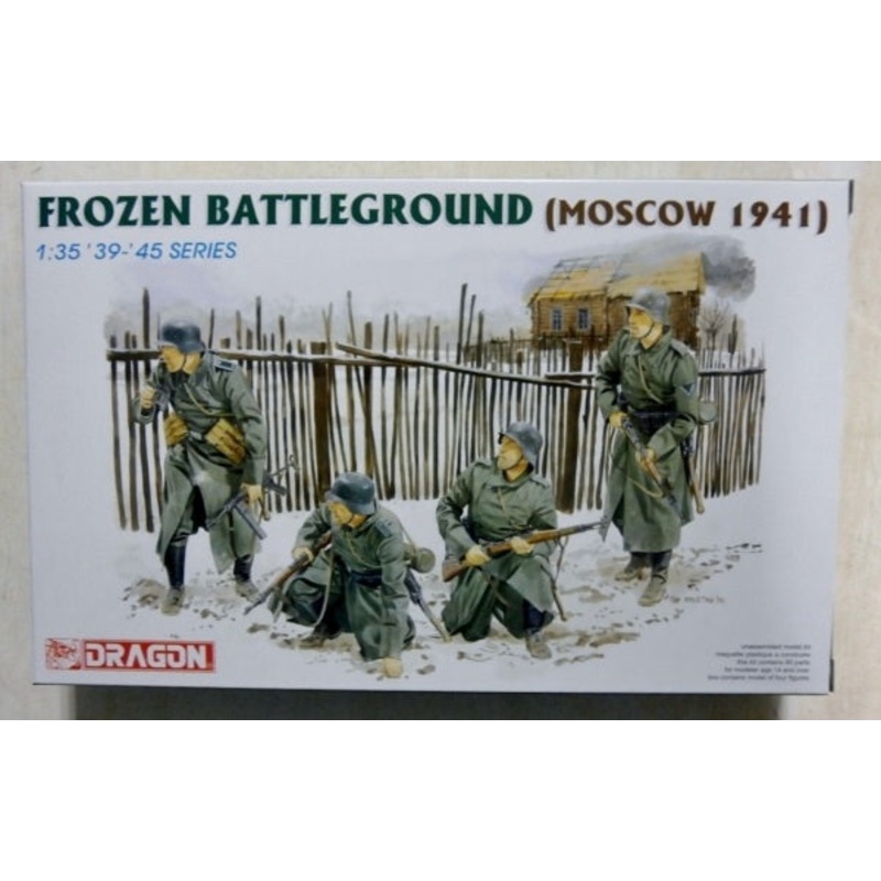 Dragon 1/35 scale WW2 German FROZEN BATTLEGROUND MOSCOW 1943 Military Model Kit