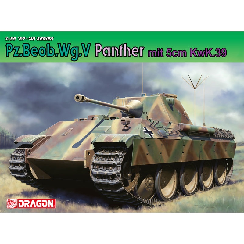 Dragon 1/35 WW2 German 1/35 Panther Pz.Beob.wg.V tank