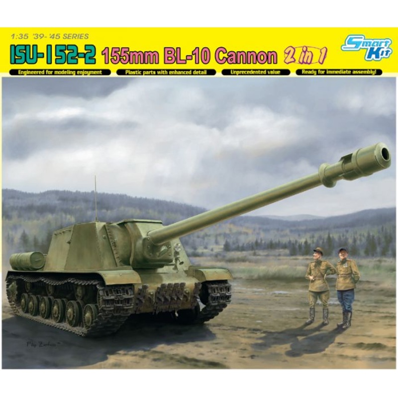 Dragon 1/35 WW2 Soviet ISU-2BL SPG