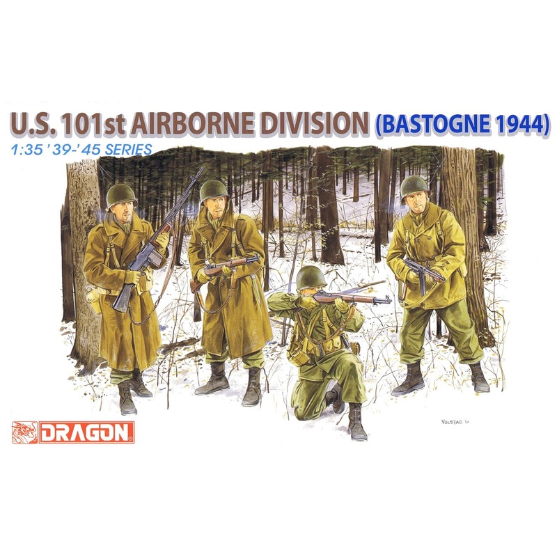 Dragon US 101st Airborne Division (Bastogne 1943) 1:35 Plastic Model Kit