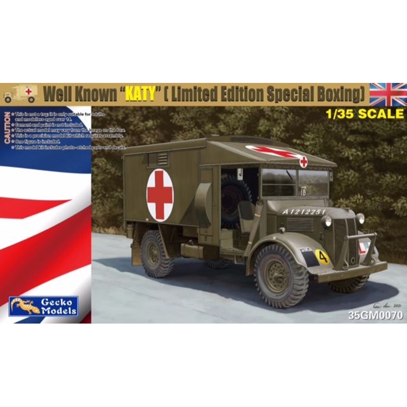 Gecko Models 1/35 scale WW2 KATY British Ambulance