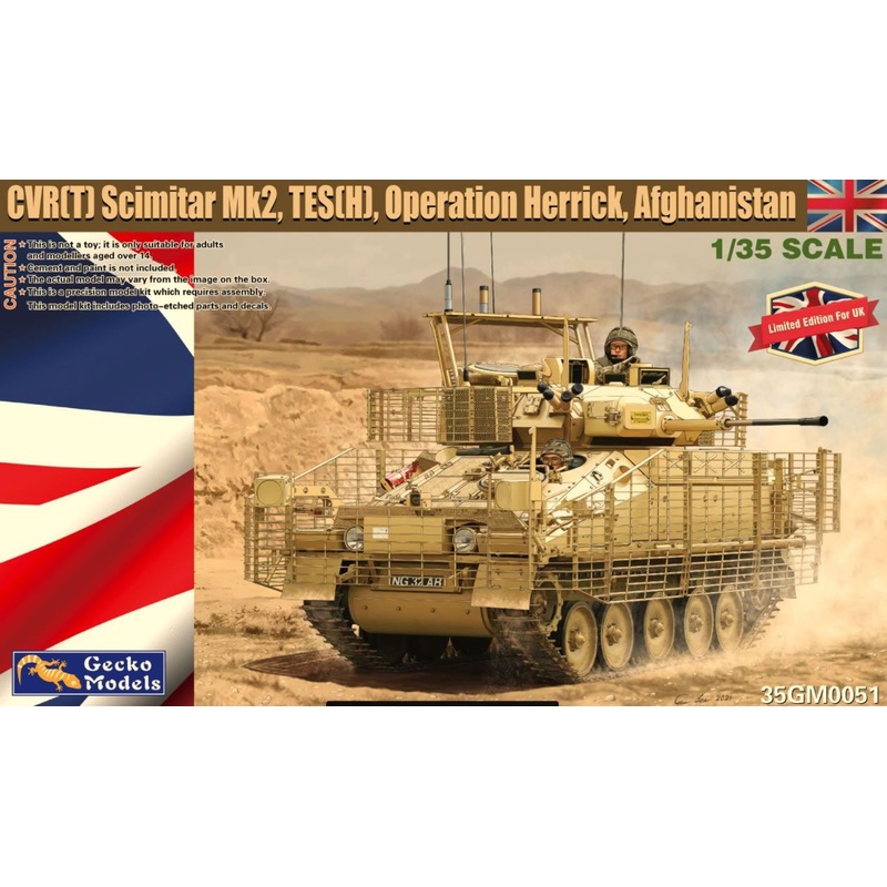 Gecko Models British FV107 Scimitar Mk2 CVR(T) TES(H) Operation Herrick